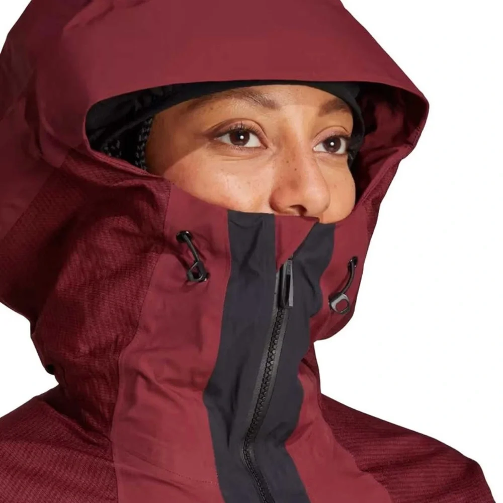 TT: adidas - Women's Terrex Techrock Rain.Rdy Anorak Waterproof Jacket (HU18… - Picture 6 of 16